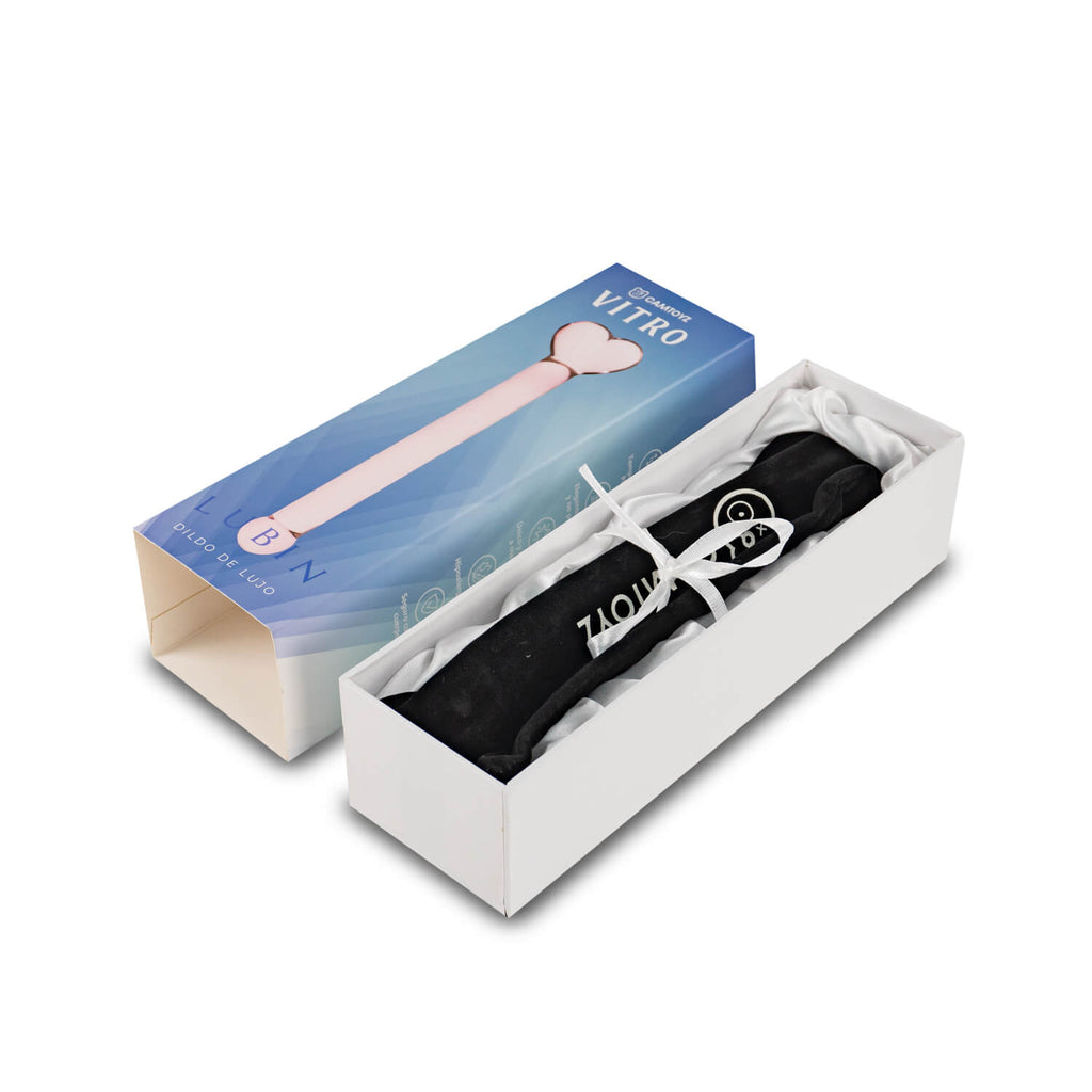 Dildo de Vidrio Lubin 22.5 Camtoyz - imagen 2