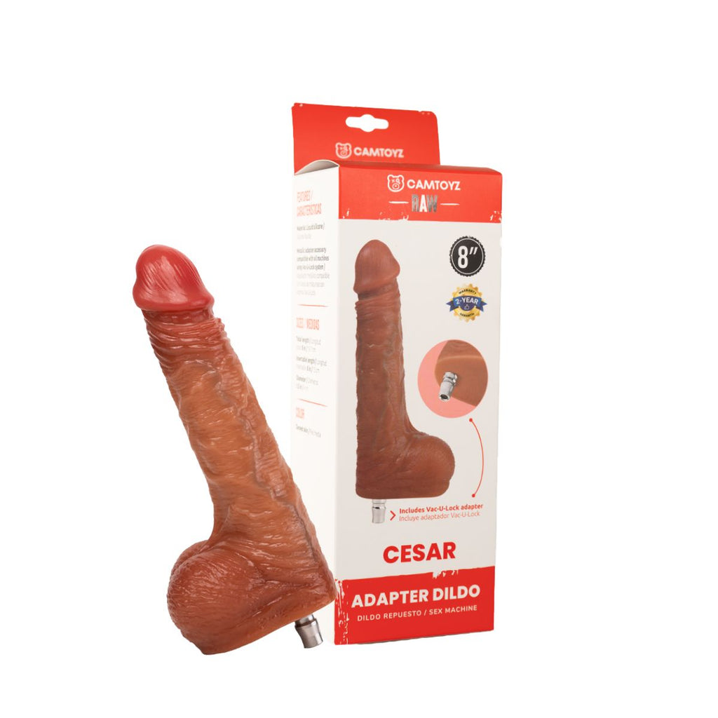 Adaptador Dildo Ultrarealista Cesar (Repuesto Sex Machine) Camtoyz - imagen 1