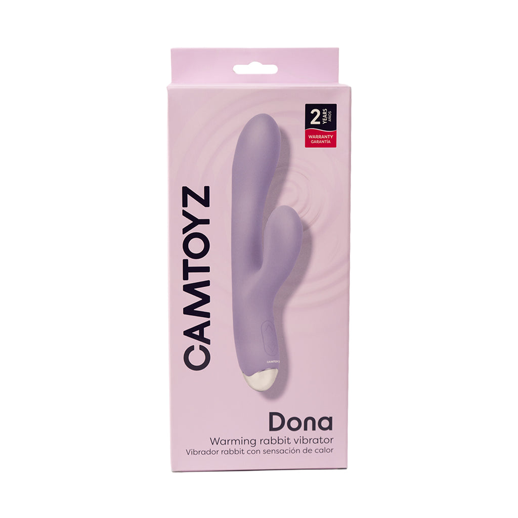 Vibrador Rabbit con sensación de calor Dona Camtoyz - imagen 5