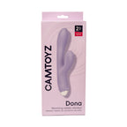 Vibrador Rabbit con sensación de calor Dona Camtoyz - imagen 5