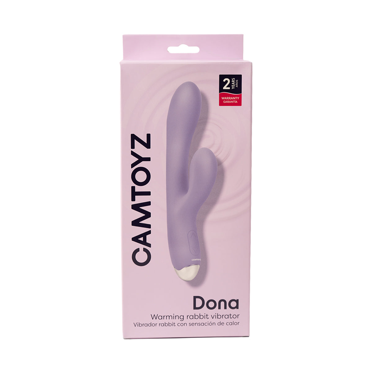 Vibrador Rabbit con sensación de calor Dona Camtoyz - imagen 5