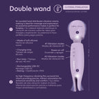 Double Wand Vibrador Wand Doble Camtoyz - imagen 6