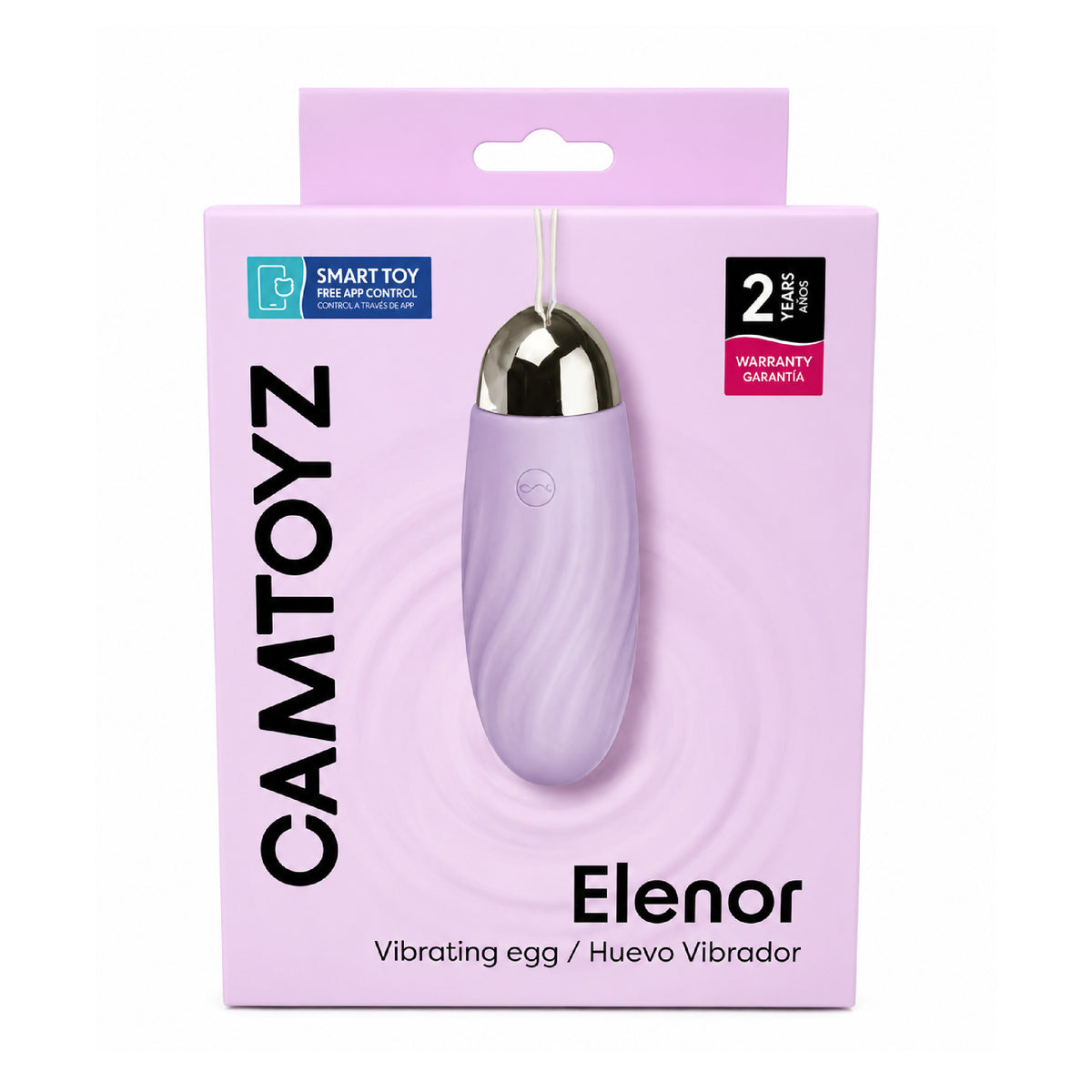 Elenor Huevo Vibrador con App Camtoyz - imagen 2