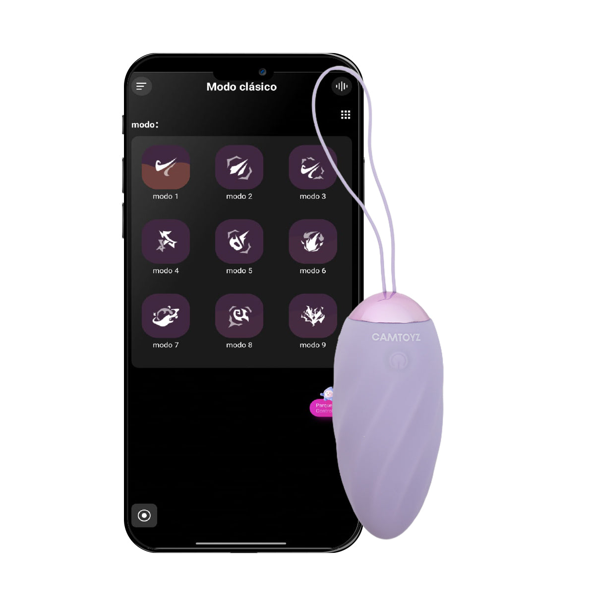 Eggy Huevo Vibrador con App Camtoyz - imagen 6