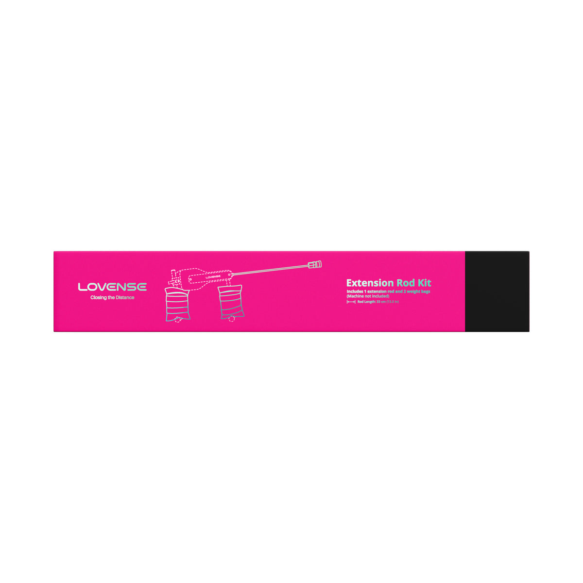 Kit Extensión con 2 bolsas de peso para Mini Sex Machine Lovense - imagen 3