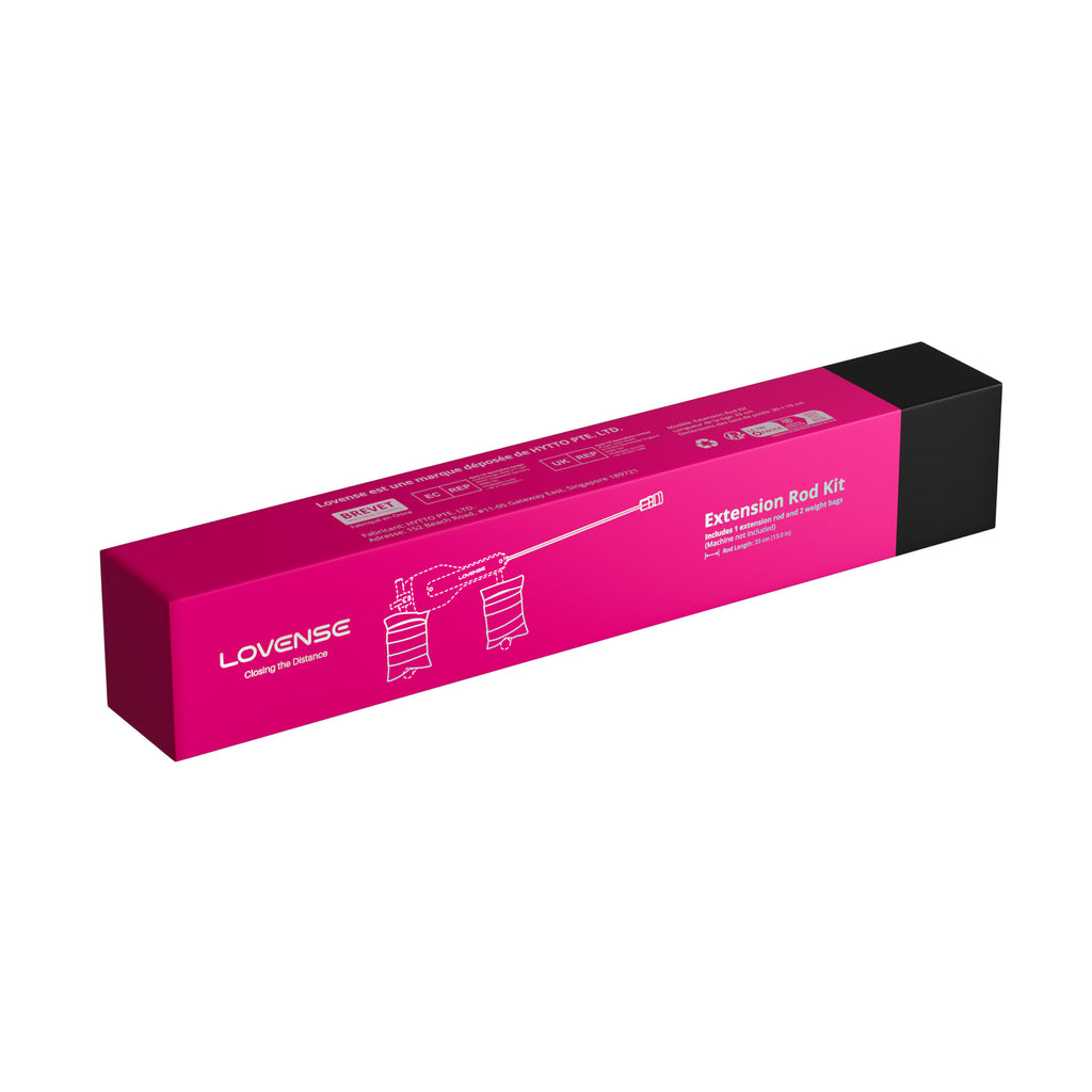 Kit Extensión con 2 bolsas de peso para Mini Sex Machine Lovense - imagen 5