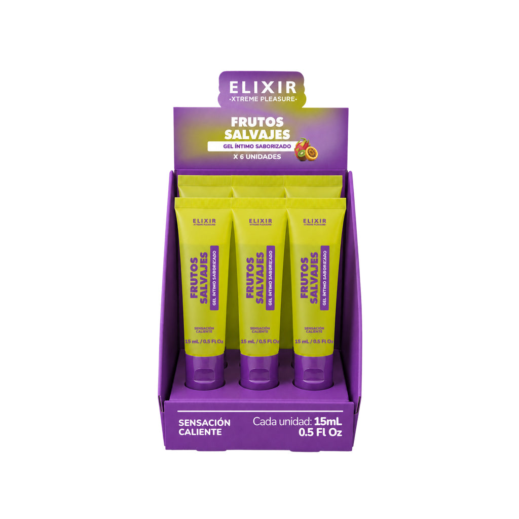 Gel Íntimo Saborizado Frutos salvajes Elixir - imagen 1