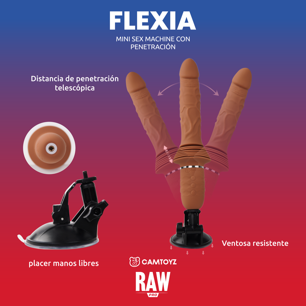 Mini Sex Machine Flexia Camtoyz - imagen 10