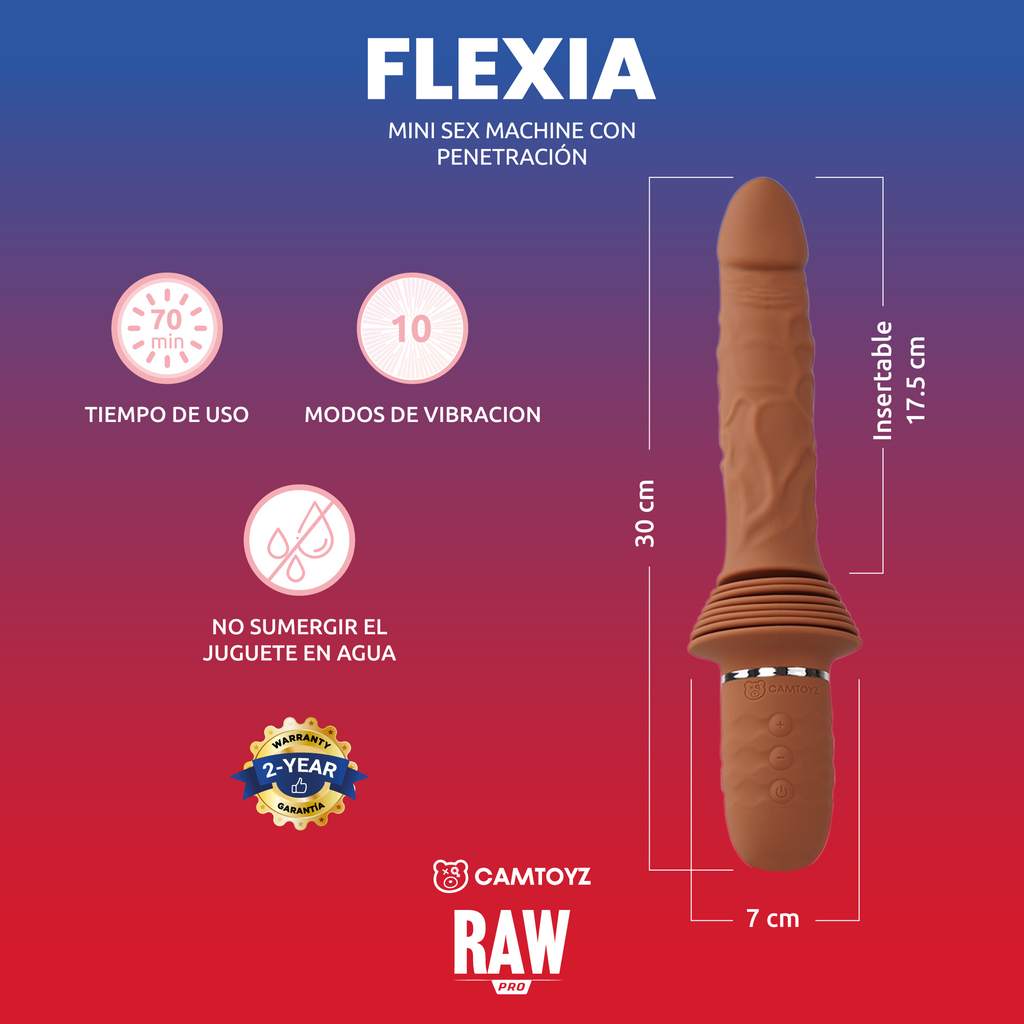 Mini Sex Machine Flexia Camtoyz - imagen 11