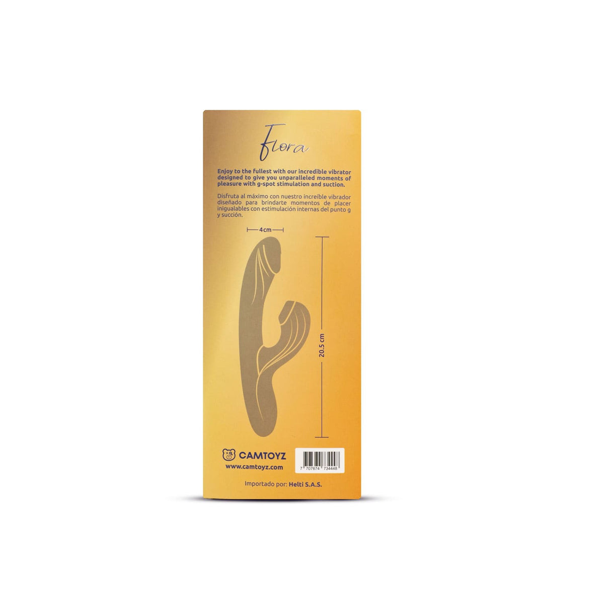 Vibrador Doble Estimulación Flora Camtoyz - imagen 5