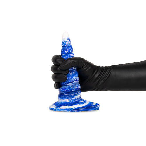 Dildo Grammos Blanco y azul (Sin Caja) 20 cm - imagen 1