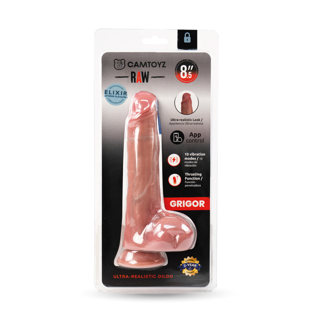 Dildo Ultrarealista Con App Grigor Camtoyz - imagen 5