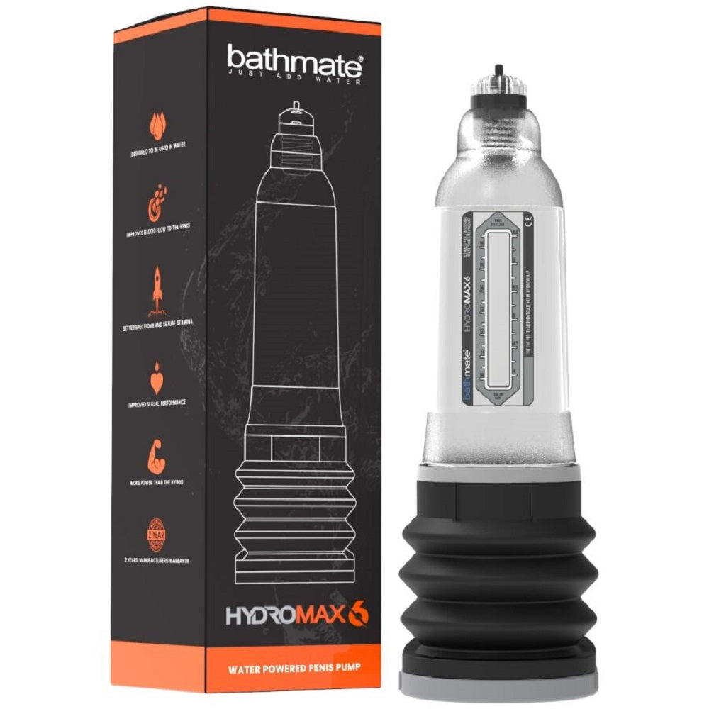 Bomba para el pene Bathmate Hydromax 6 Transparente - imagen 1