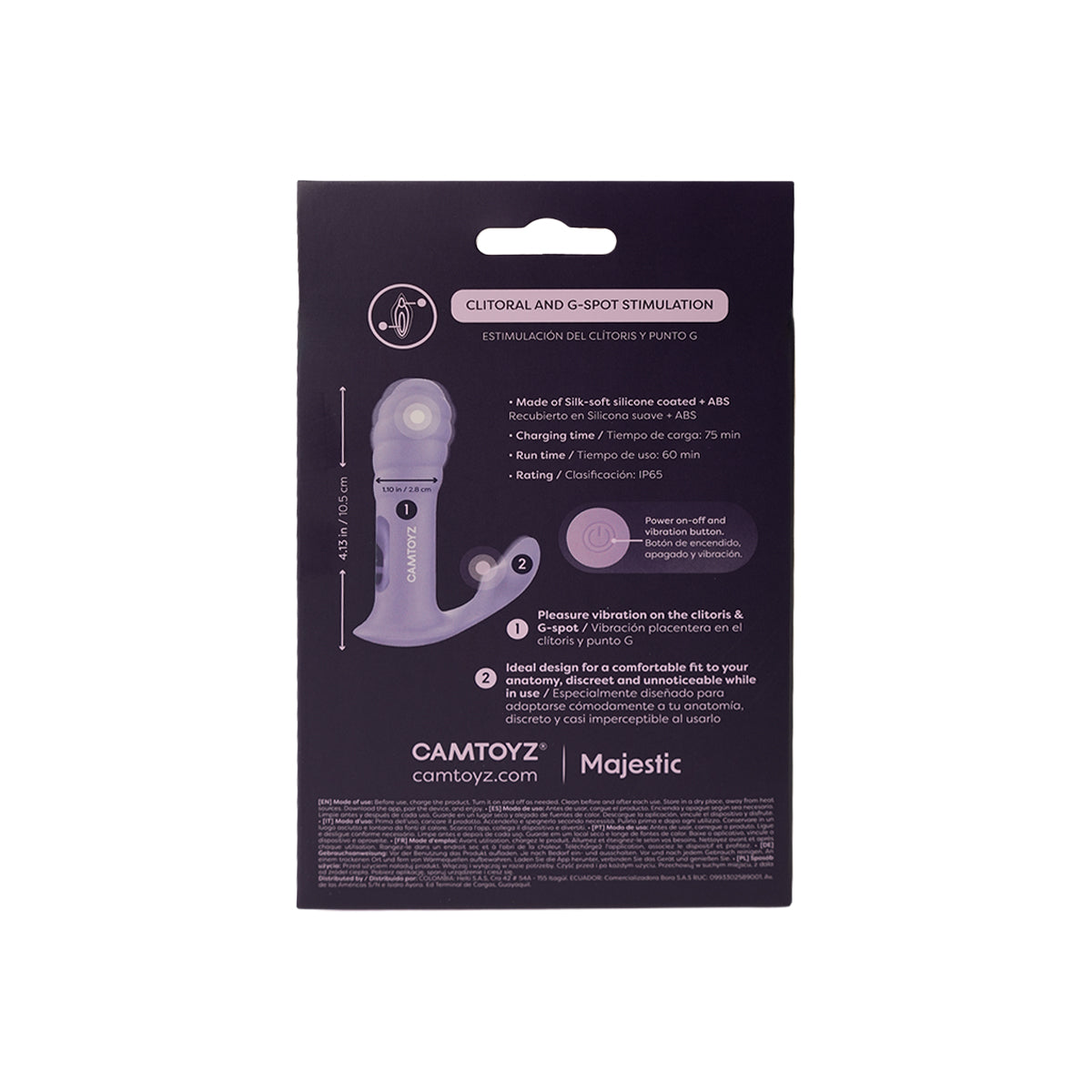 Panty Vibrador Juven Camtoyz - imagen 7