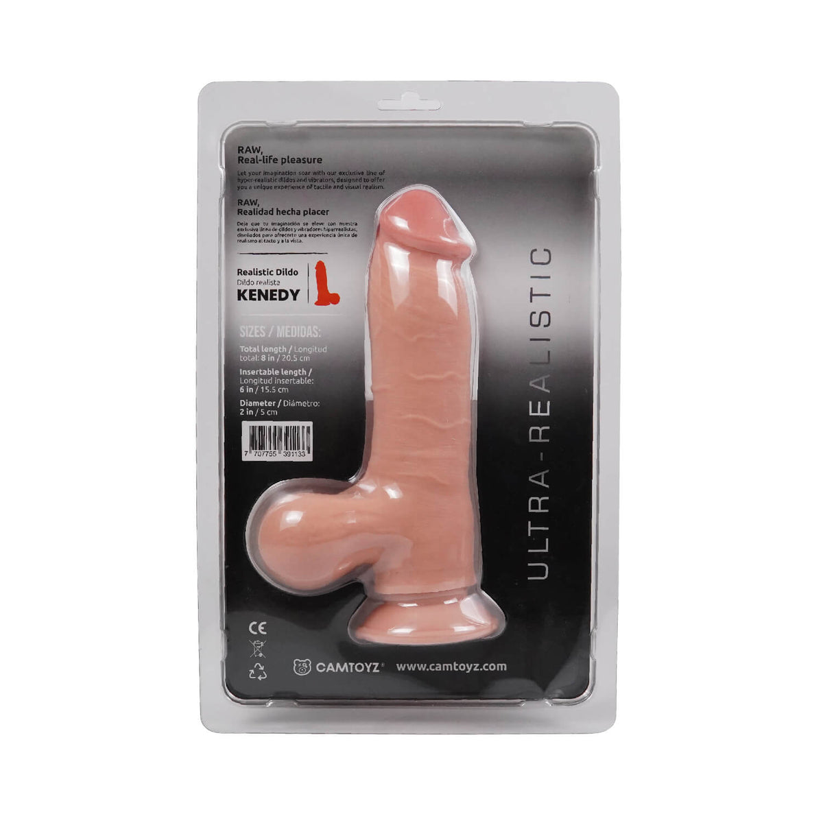 Dildo Ultra Realista Kenedy Camtoyz - imagen 2
