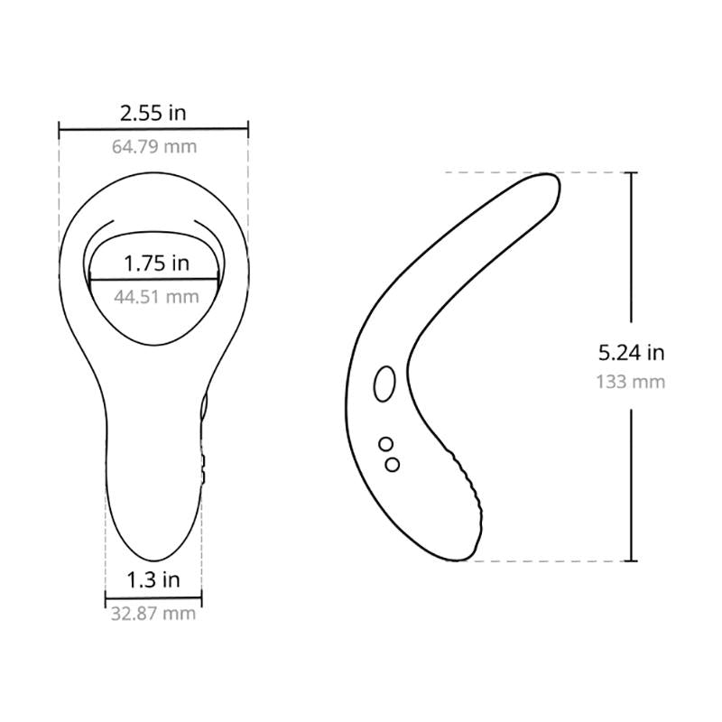 Anillo Vibrador para el Pene Lovense Diamo - imagen 3