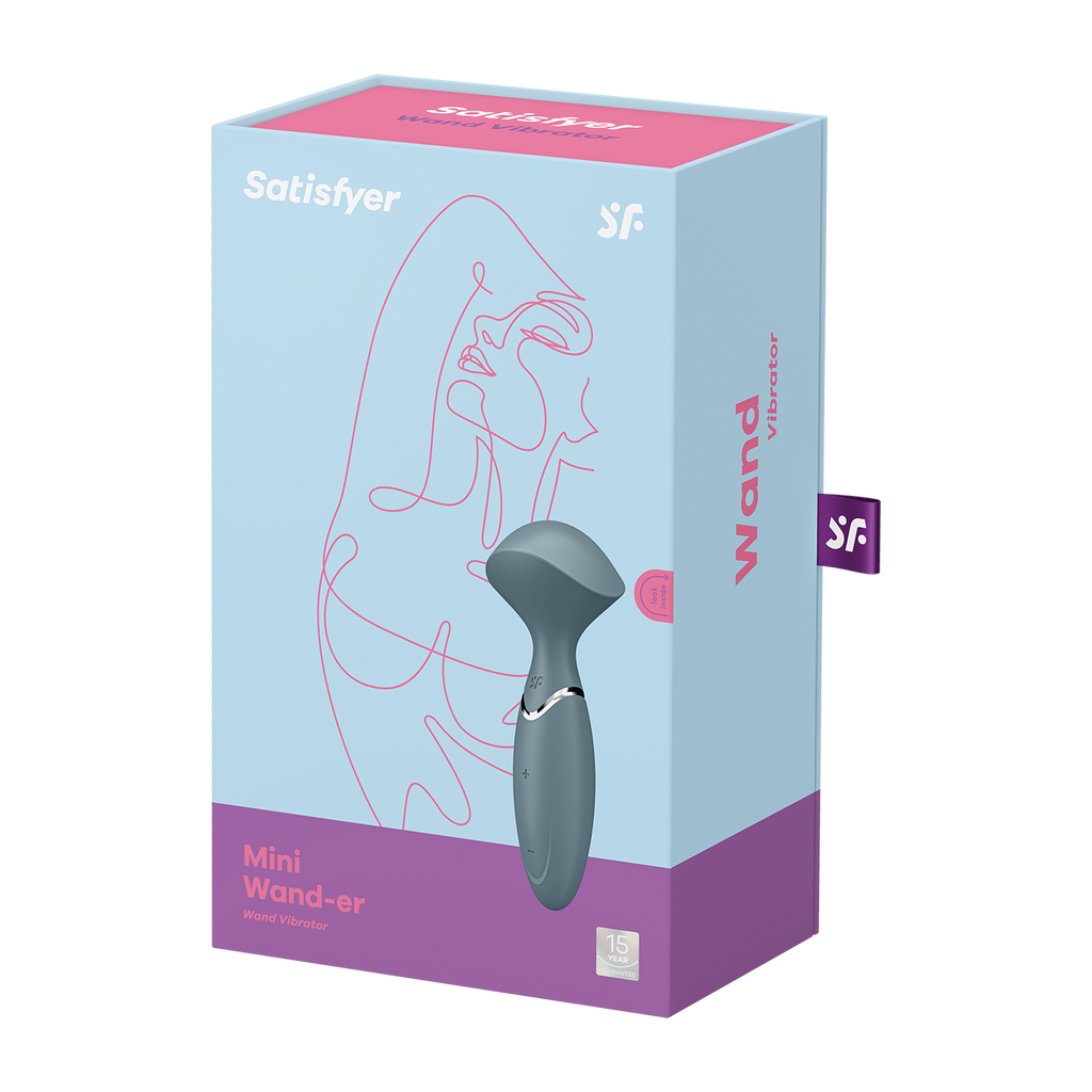 Satisfyer Mini Wand-er Gris - imagen 6