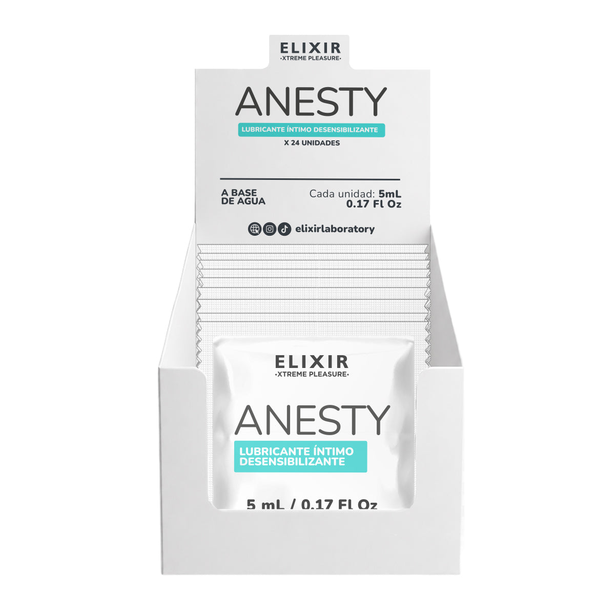 Elixir Anesty Lubricante íntimo Anal Desensibilizante - imagen 7