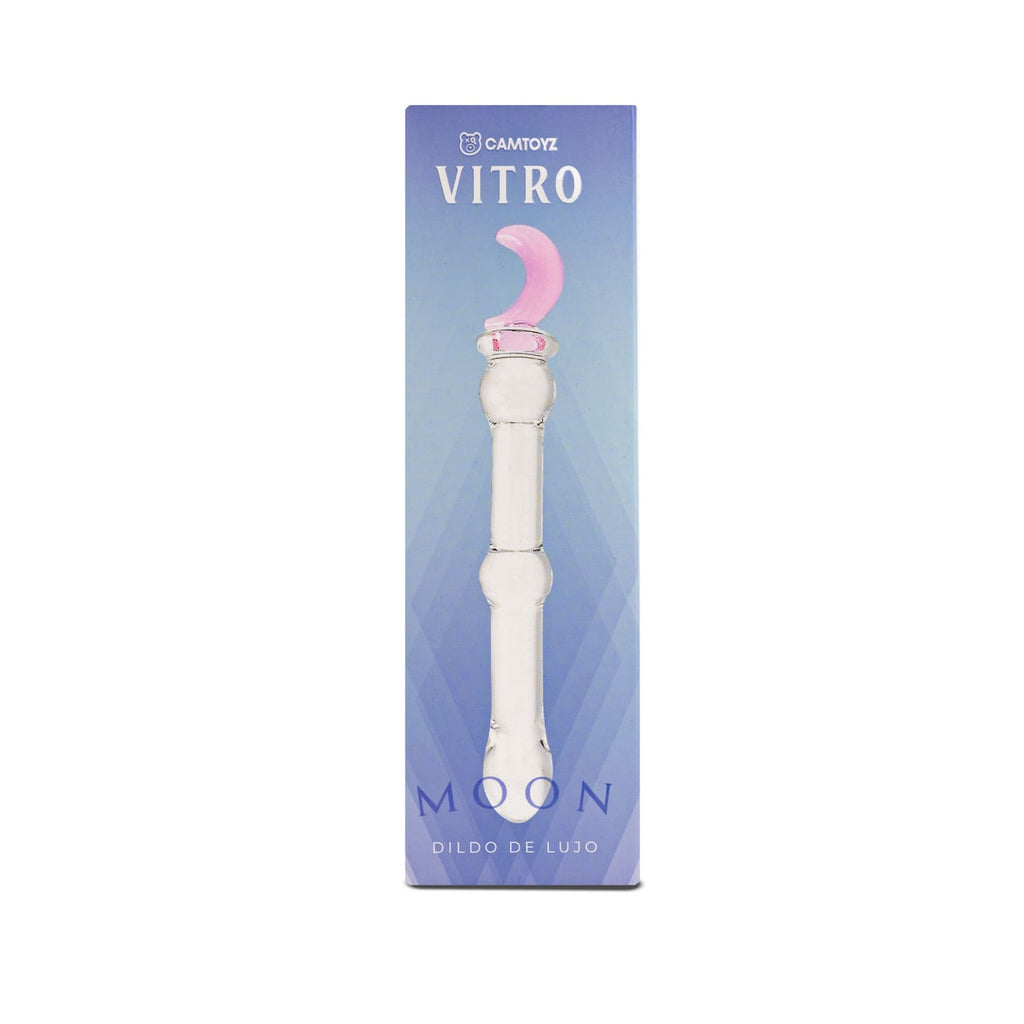 Dildo de Vidrio Moon 17 cm Camtoyz - imagen 4