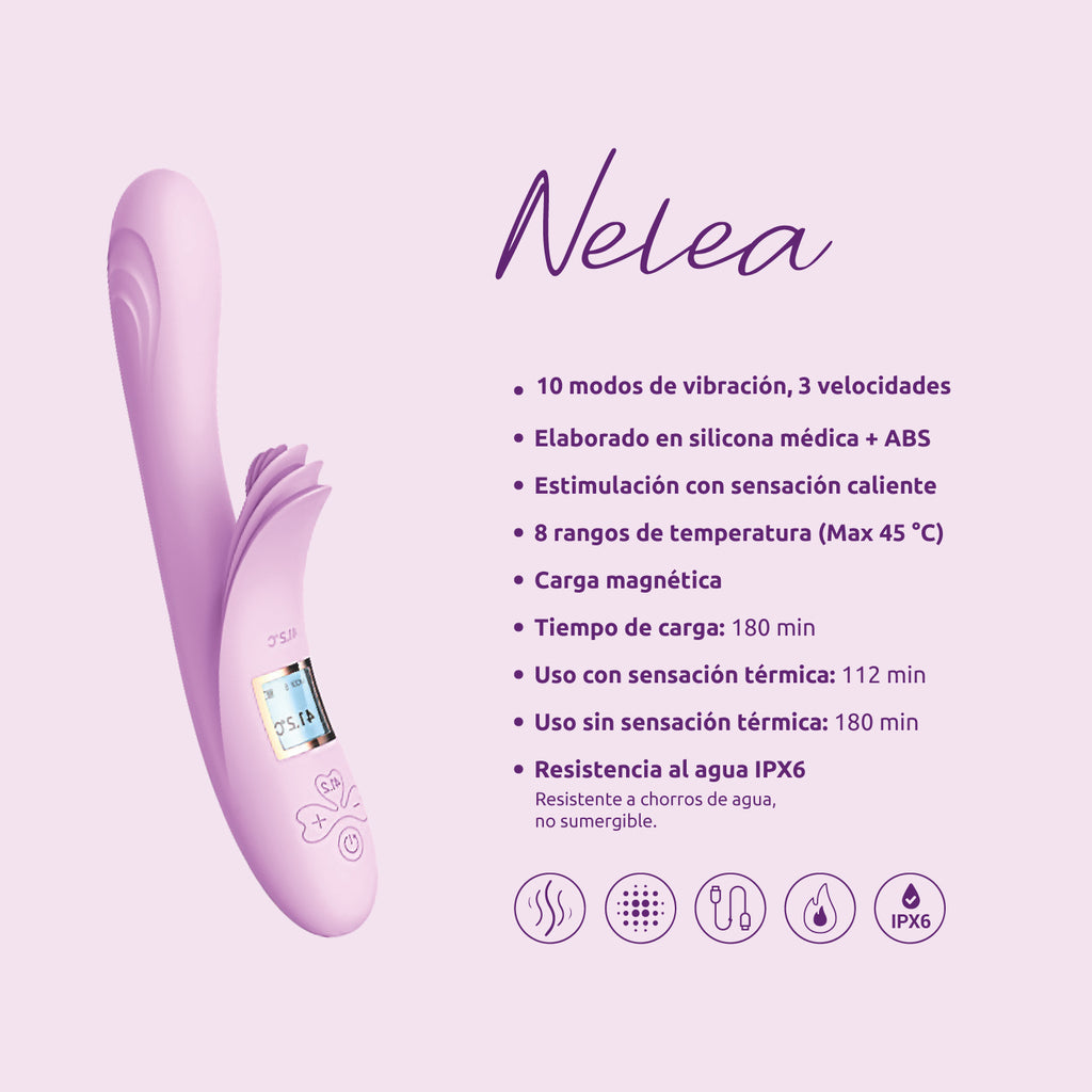 Vibrador Doble Nelea Camtoyz - imagen 6