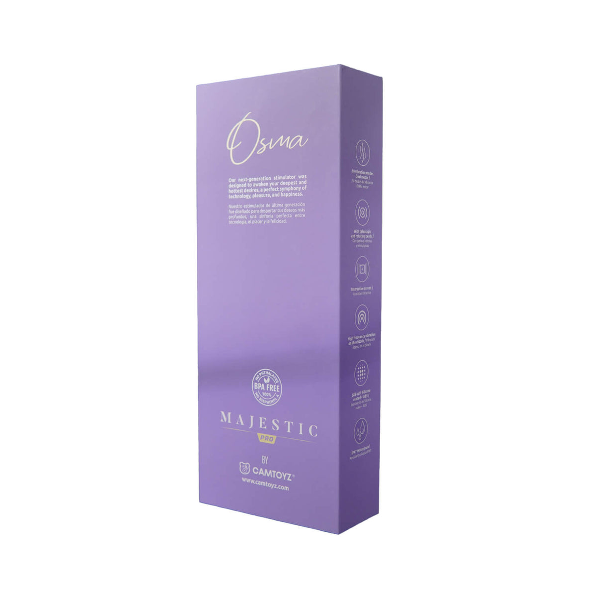 Vibrador Osma con Carga USB-C Camtoyz - imagen 2