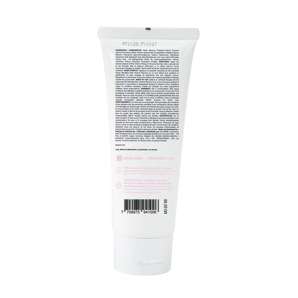 Lubricante Íntimo Piel Sensible de Elixir - imagen 4