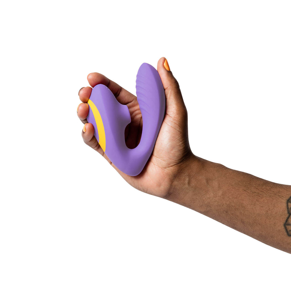 Succionador y Vibrador Romp Reverb Lila - imagen 4