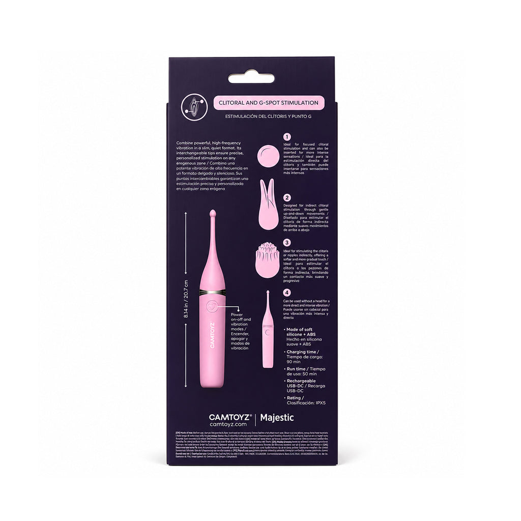 Triple Tip Vibrador Camtoyz - imagen 6
