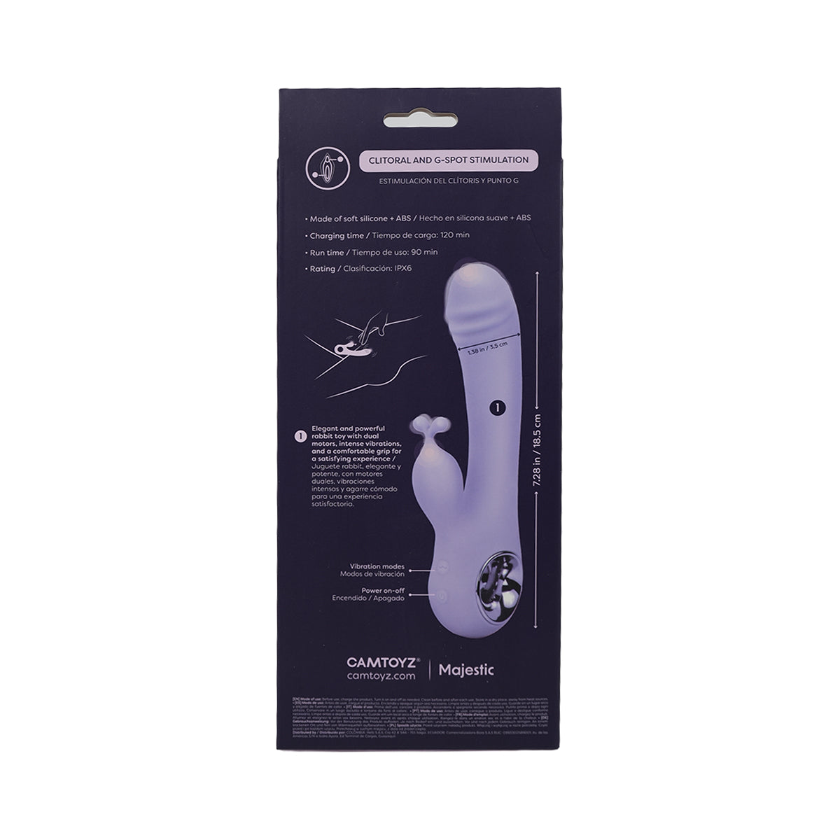 Vibrador Doble Tifany Camtoyz - imagen 7