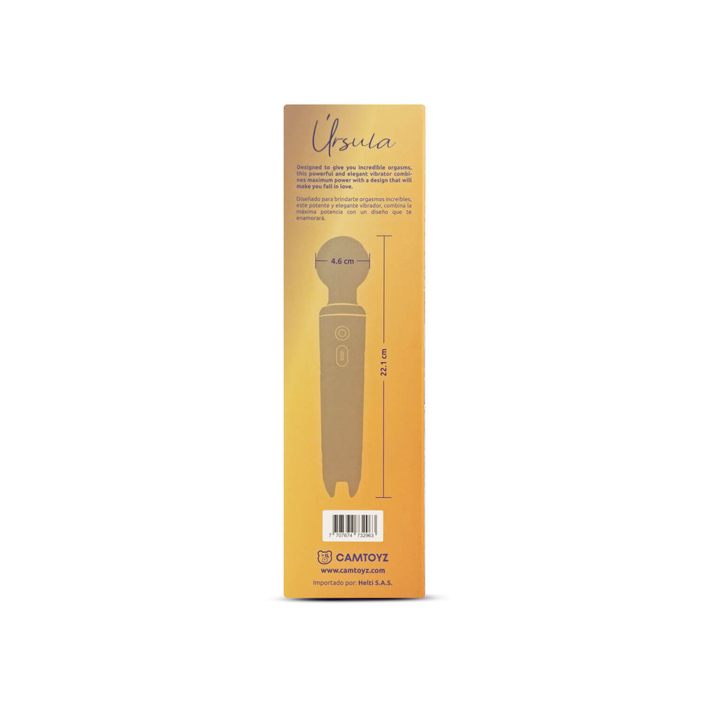 Vibrador tipo Hitachi Ursula Camtoyz - imagen 4