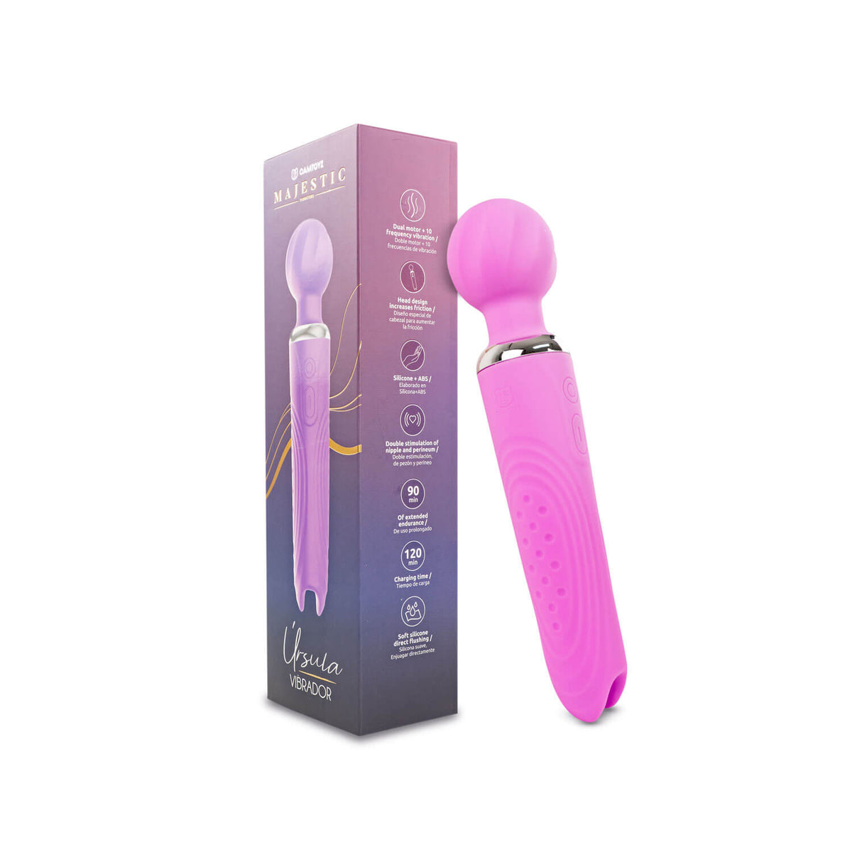 Vibrador tipo Hitachi Ursula Camtoyz - imagen 1