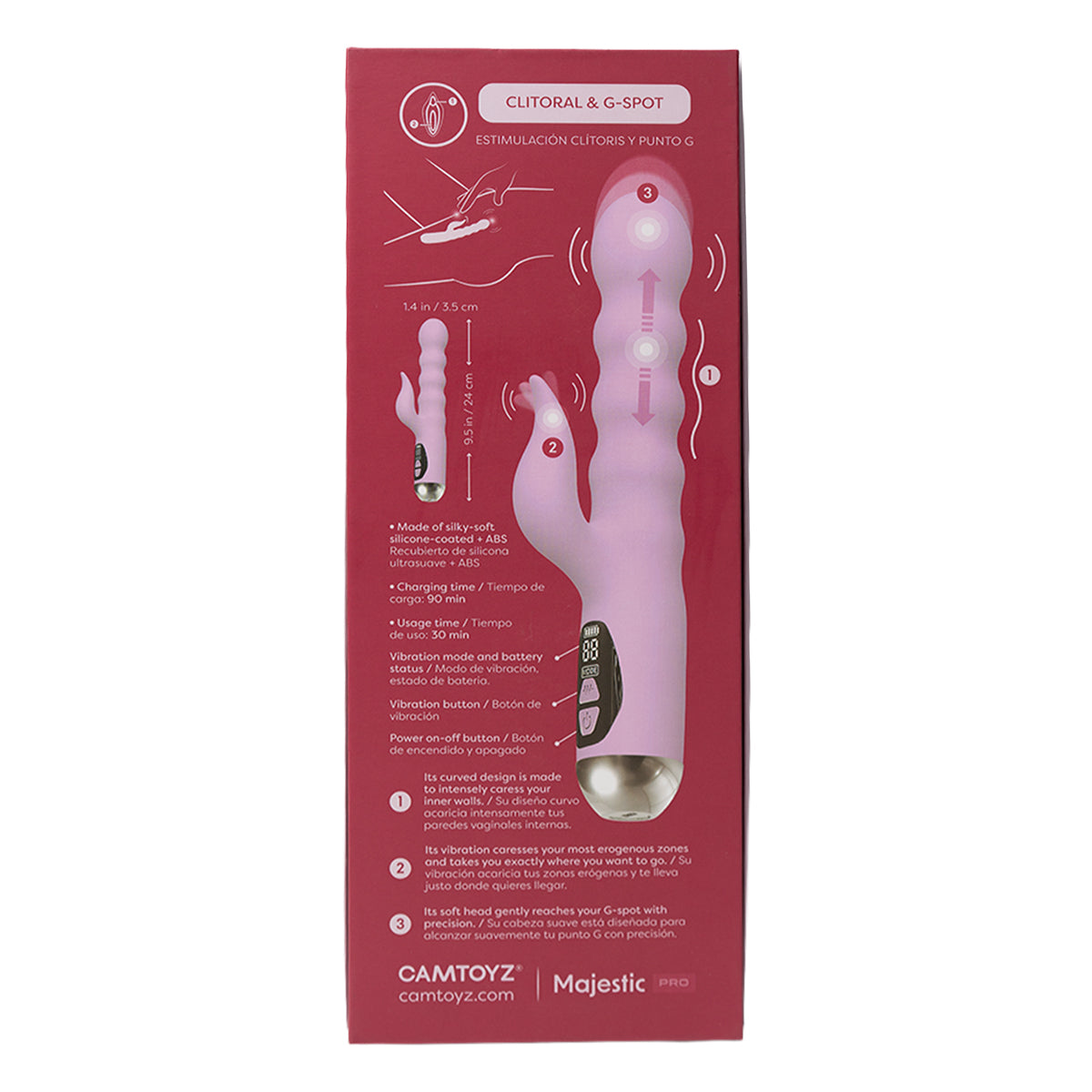 Estimulador de punto G y clítoris Vessa Camtoyz - imagen 10