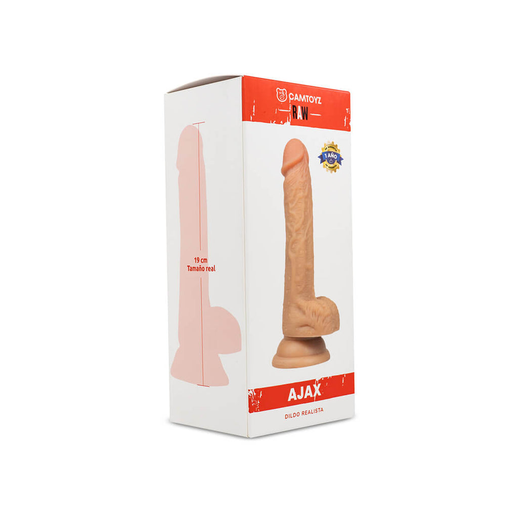 Dildo realista Ajax Camtoyz 19cm - imagen 3