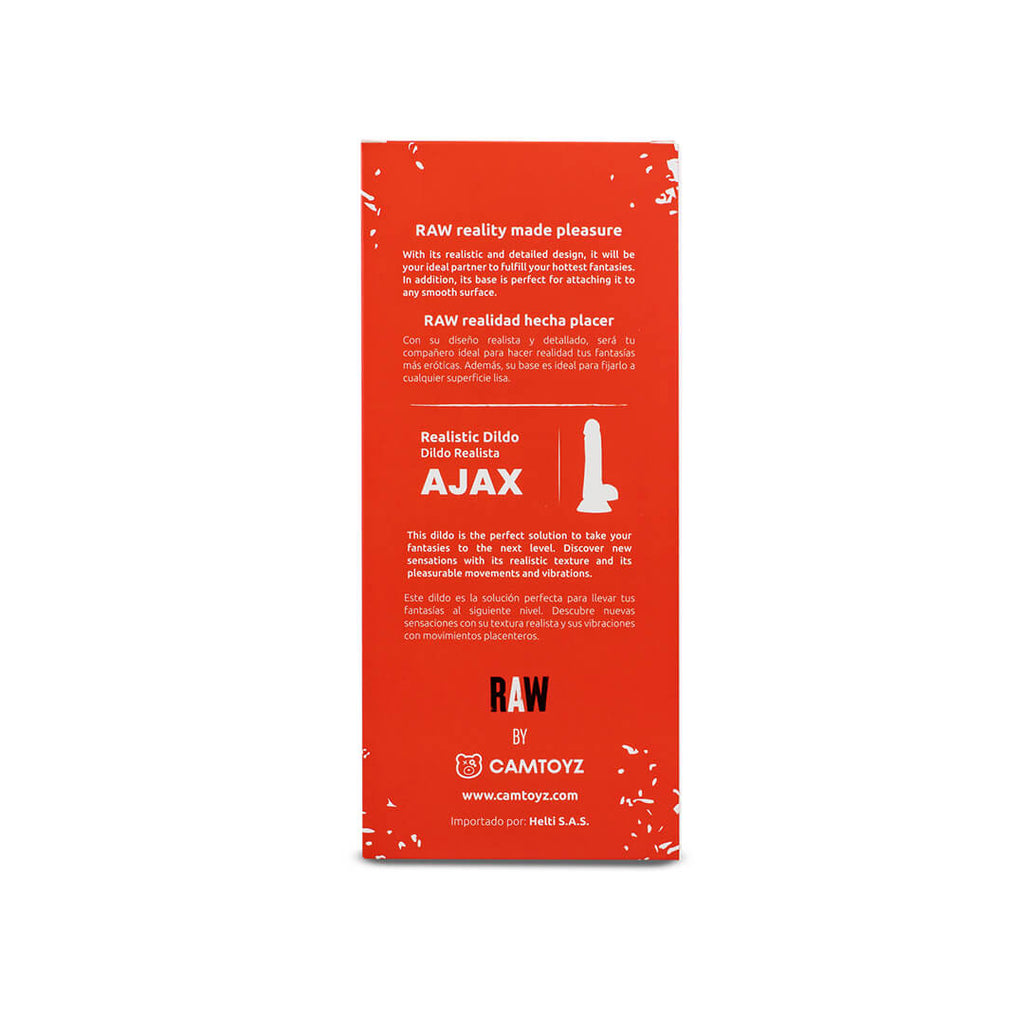 Dildo realista Ajax Camtoyz 19cm - imagen 4