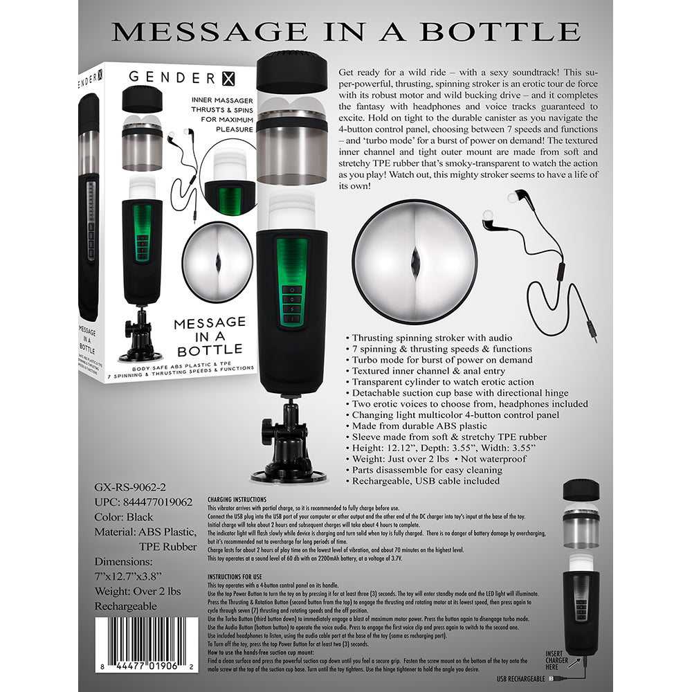 Bomba Mensaje Embotellado Gender X - imagen 10