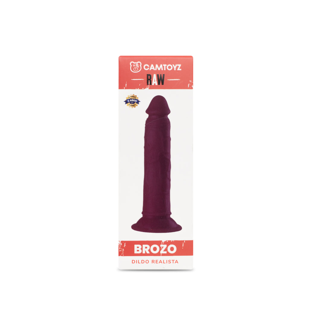 Dildo Realista Brozo Rosado 19 cm Camtoyz - imagen 2