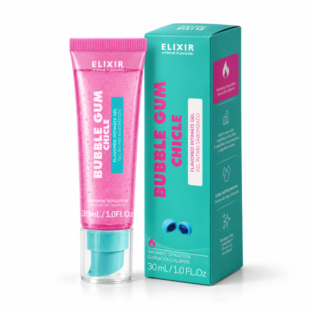 Lubricante Saborizado Chicle Elixir - imagen 1