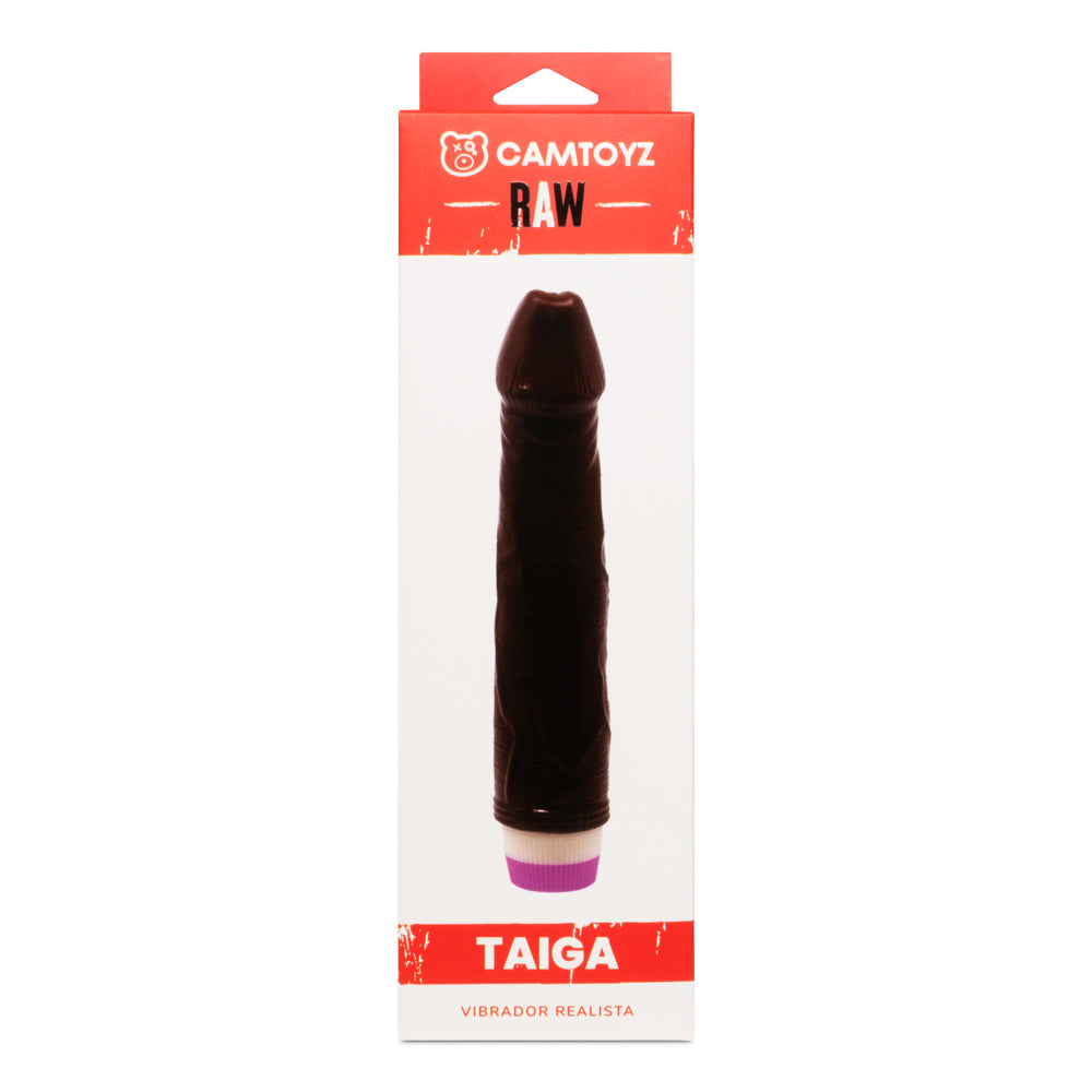 Consolador Vibrador Taiga 22 cm - imagen 1