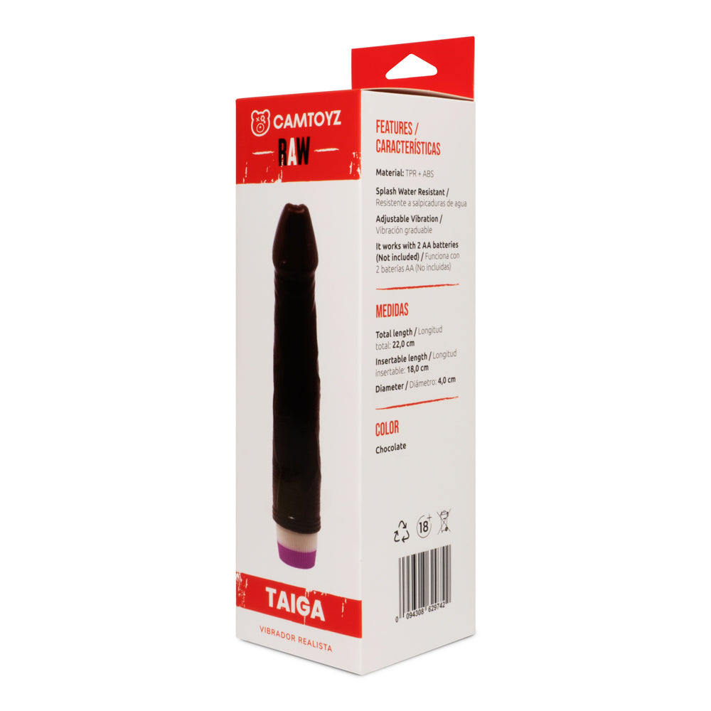 Consolador Vibrador Taiga 22 cm - imagen 4