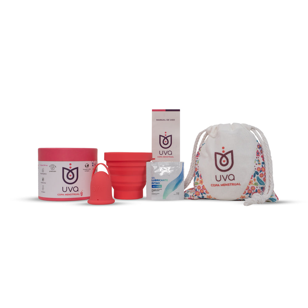 Copa Menstrual UVA 2 Talla A Salmón - imagen 8