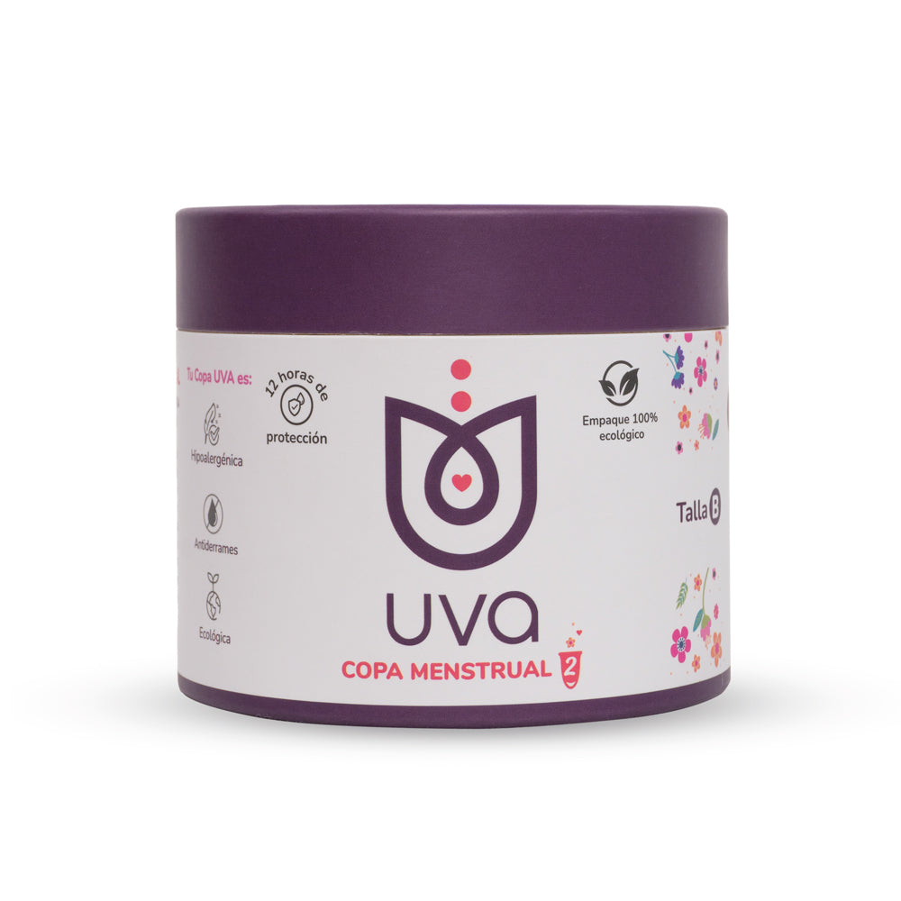 Copa Menstrual UVA 2 Talla B Morado - imagen 6