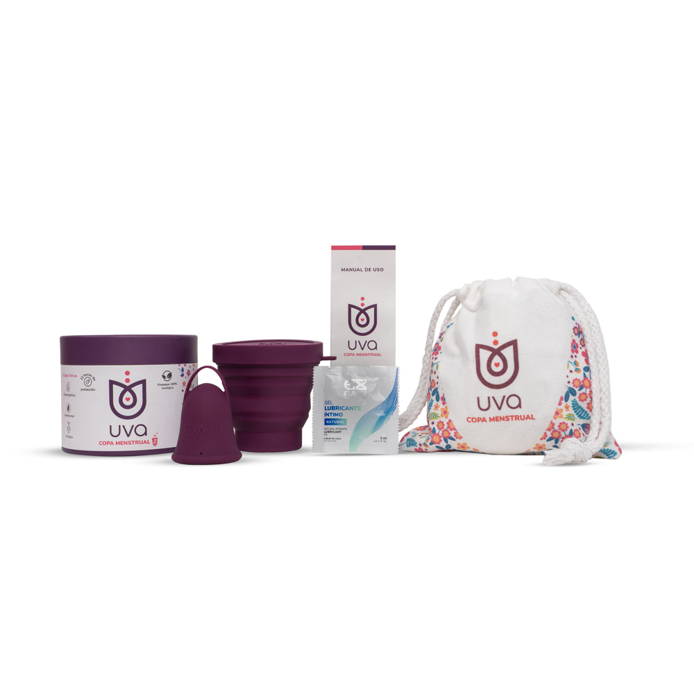 Copa Menstrual UVA 2 Talla B Morado - imagen 8