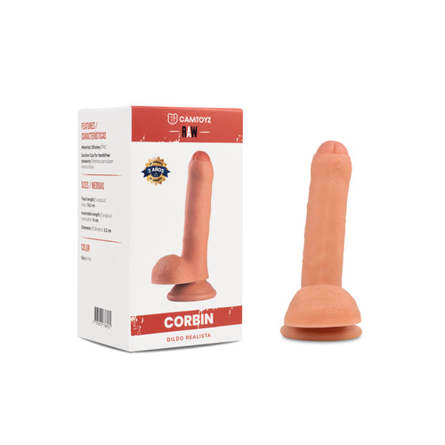 Dildo Realista Corbin 16.5 cm Camtoyz - imagen 1