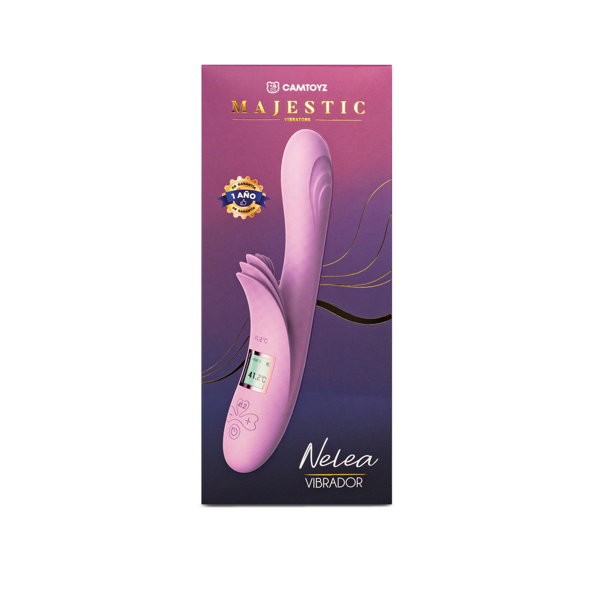 Vibrador Doble Nelea Camtoyz - imagen 1
