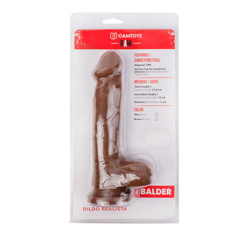 Dildo Realista Balder 21.8 cm - imagen 2