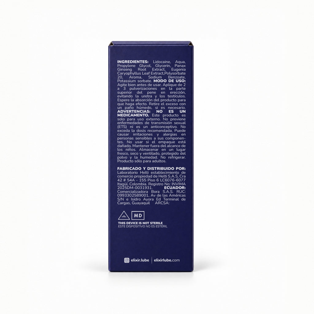 Pague 2 Lleve 3 Retardante Masculino Durapro Elixir - imagen 3