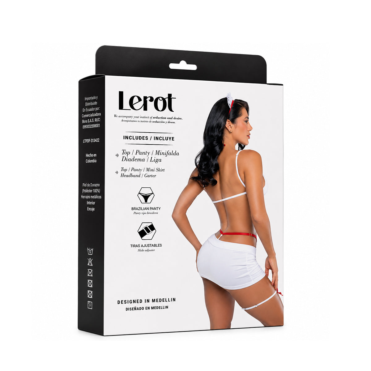 Disfraz Enfermera Coqueta Lerot - imagen 7
