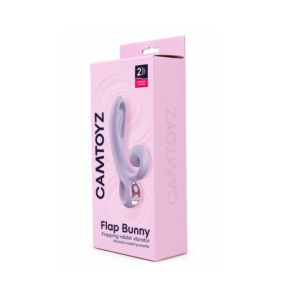 Flap Bunny Vibrador Rabbit Pulsante Camtoyz - imagen 4