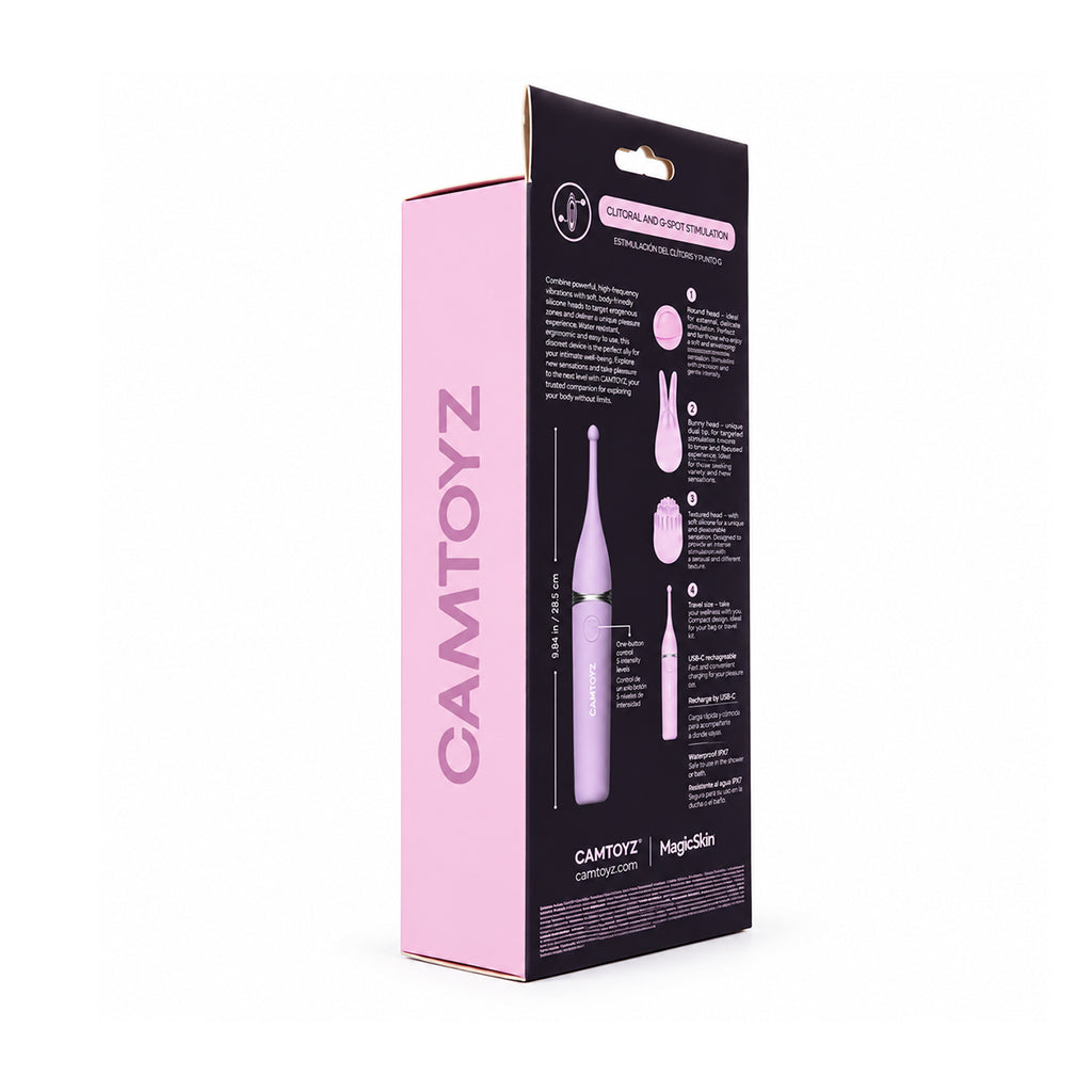Triple Tip Vibrador Camtoyz - imagen 5