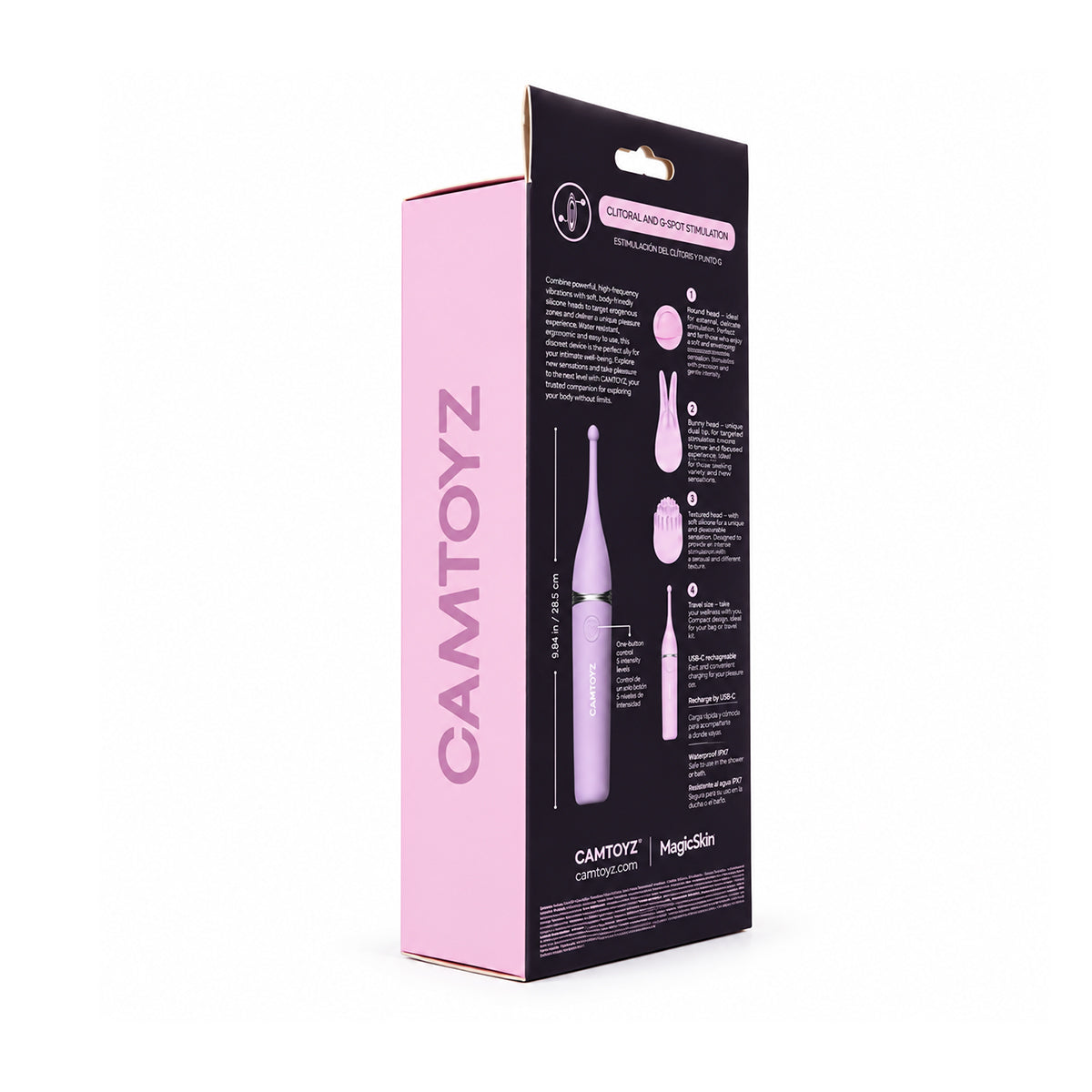 Triple Tip Vibrador Camtoyz - imagen 5